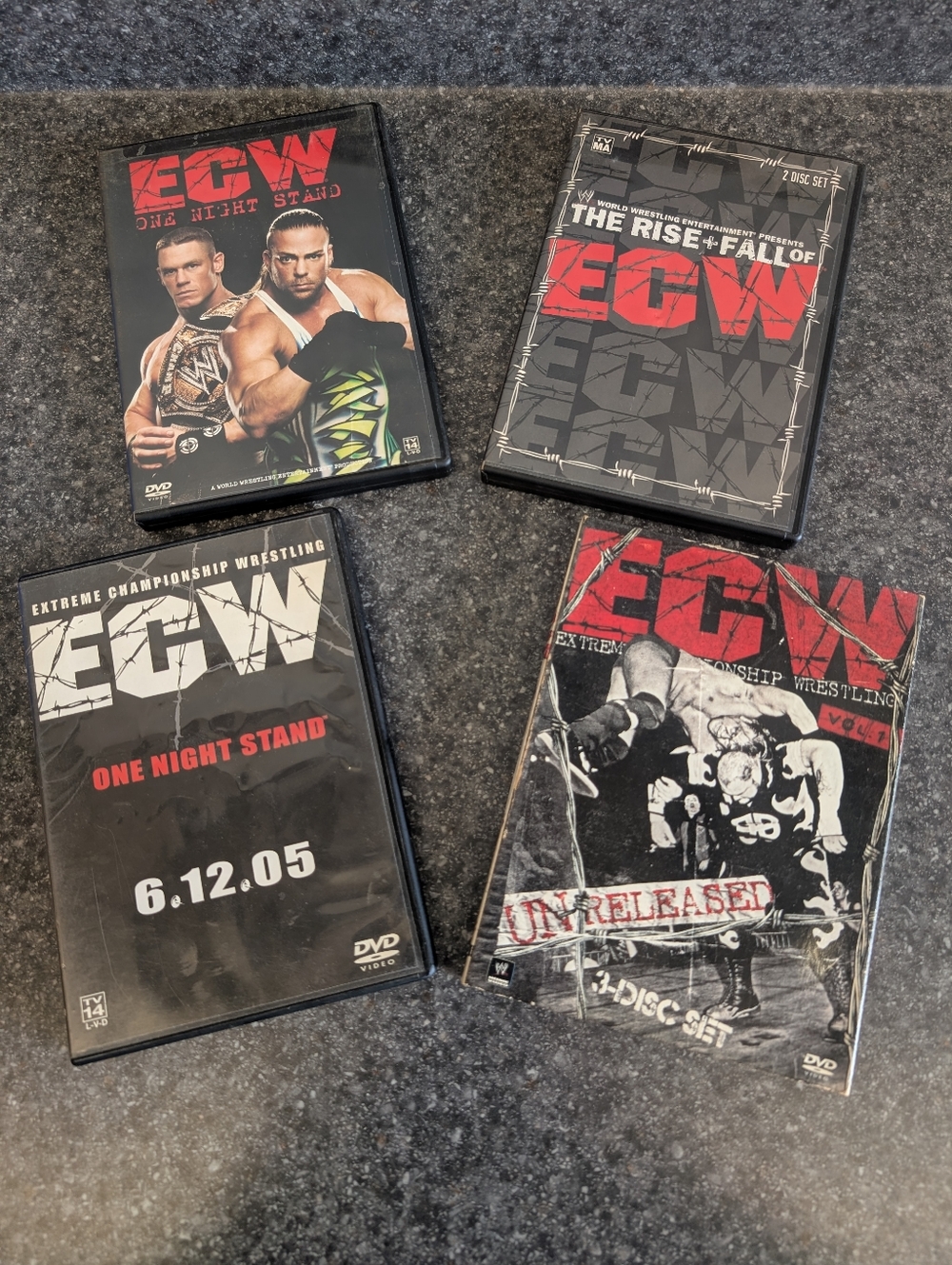Bundle Of ECW DVDs